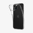 ACS06557 - iPhone 15 Pro Max Case Liquid Crystal in crystal clear showing the back